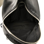 Fendi Faith Backpack 7 Vz012 Black Leather Nylon — view 5