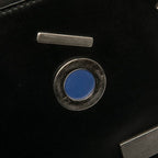 Fendi Faith Backpack 7 Vz012 Black Leather Nylon — view 4