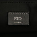 Fendi Faith Backpack 7 Vz012 Black Leather Nylon — view 6