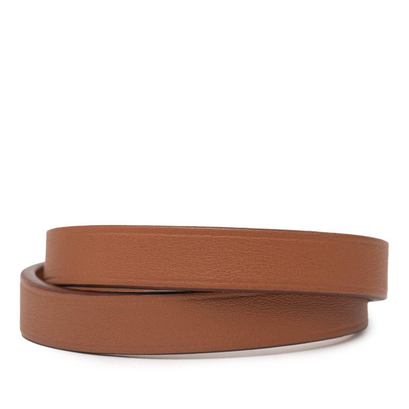 Hermes Mini Kelly Dubreuil Brown Gold Hardware Vorswith Belt — view 4