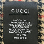 Gucci Cashmere Blend Wool Check Scarf Multicolor — view 5