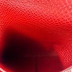 Hermes Bastia Coin Case Wallet Red — view 5