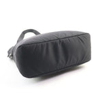 Prada 1 Bg867 re-nylon With Pouch And Shoulder Triangle Logo Leather Use 2-Way — view 3