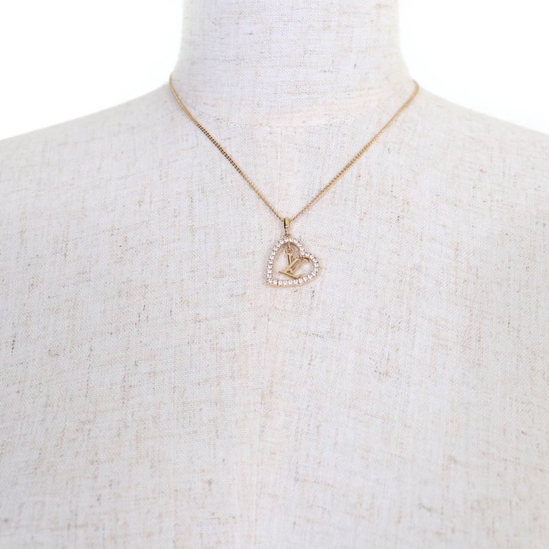 Louis Vuitton 2024 Necklace My Heart Rhinestone — view 5