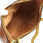 Celine 19958 Medium AVA Chain Leather Shoulder Bag Hobo — view 9