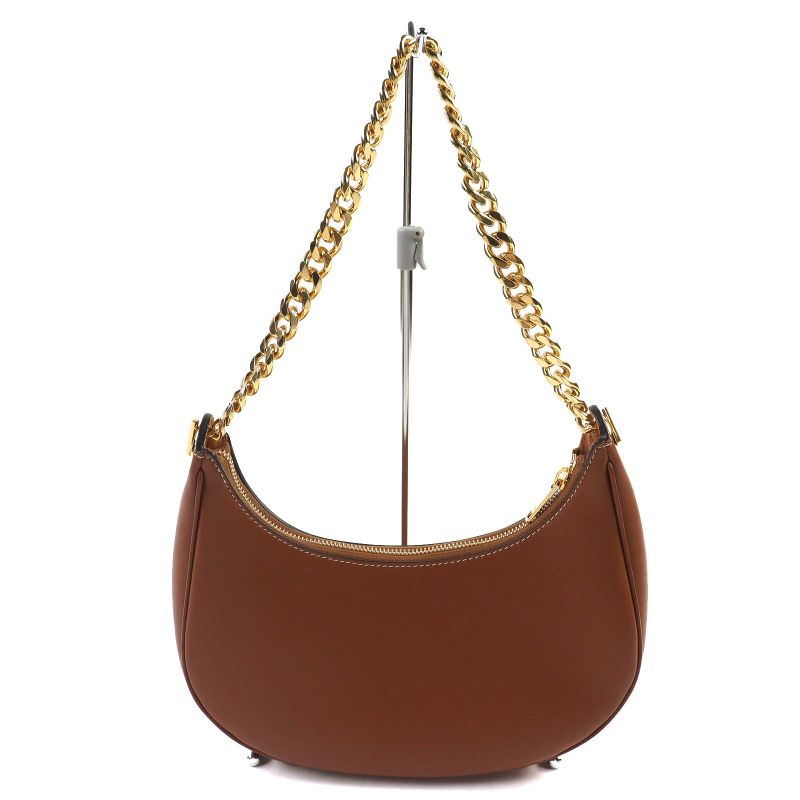Celine 19958 Medium AVA Chain Leather Shoulder Bag Hobo — view 3