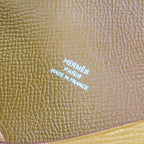 Hermes Calvi Vaux Epson Gold Silver Hardware Card Case Business Holder — view 8