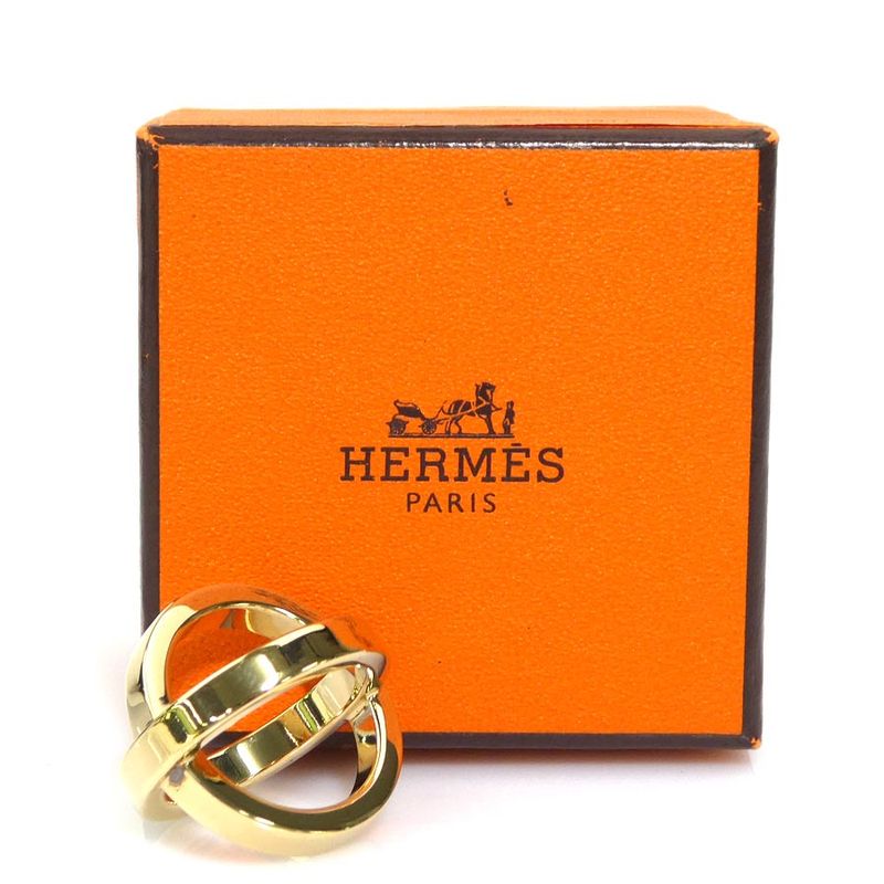 Hermes Scarf Ring Bijouterie Fantaisie — view 8