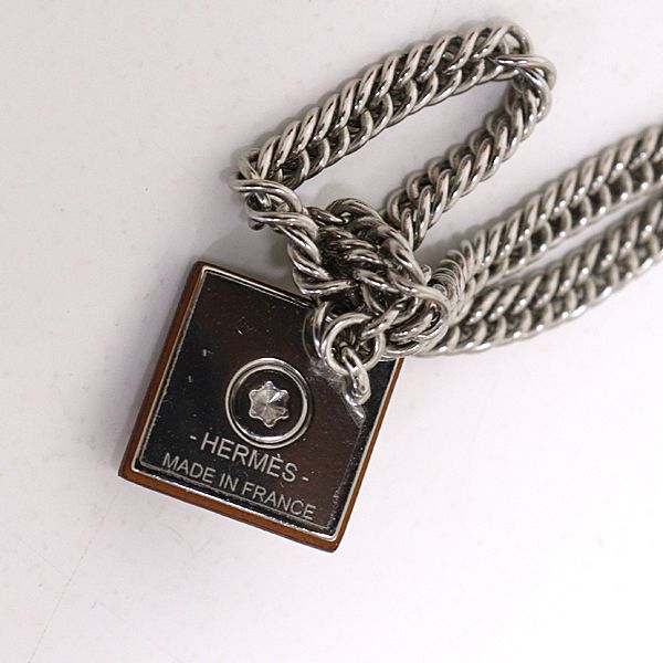 Hermes Herme Pendant Necklace Grumet Ekestre PM — view 5