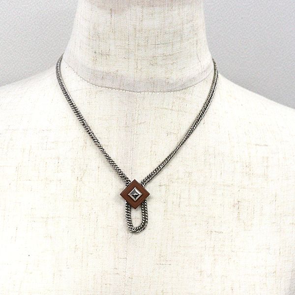 Hermes Herme Pendant Necklace Grumet Ekestre PM — view 4