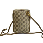 Gucci Vintage Plus Logo Hardware Leather Mini Shoulder Bag