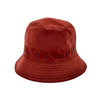 Hermes Bucket Hat Embroidery Polyester Nylon Acetate Accessory Red 29775 — view 6