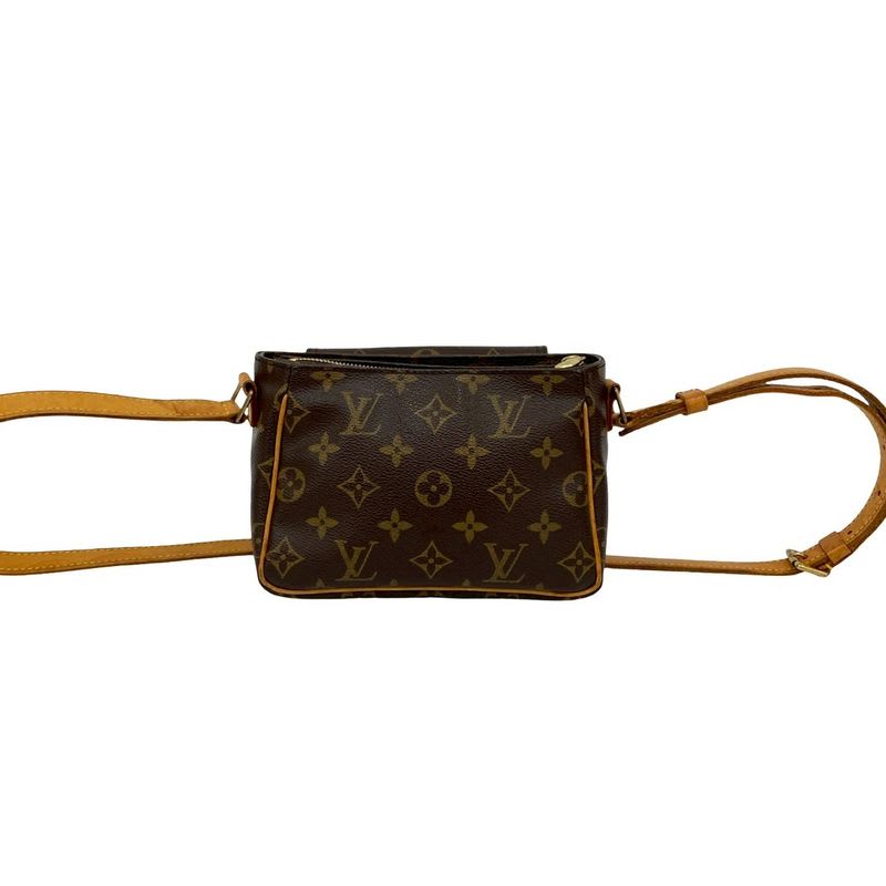 Louis Vuitton PM Monogram Leather Mini Shoulder Bag Pochette