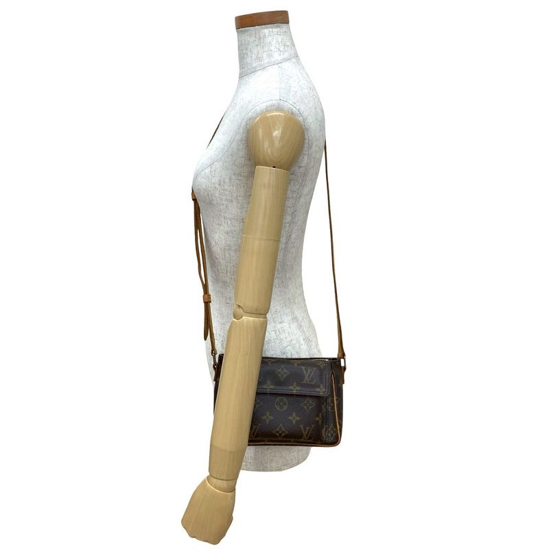 Louis Vuitton PM Monogram Leather Mini Shoulder Bag Pochette