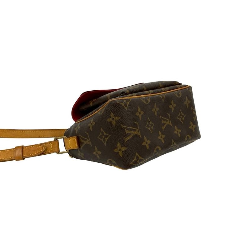 Louis Vuitton PM Monogram Leather Mini Shoulder Bag Pochette