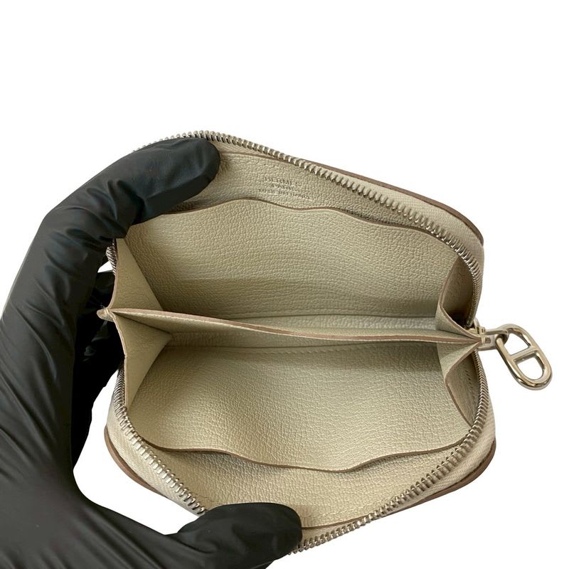Hermes Zip And Go Leather Coin Case — view 8