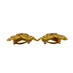 Chanel Vintage Coco Mark Motif Earrings Ear Cuff Accessory Small 95A — view 4