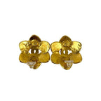 Chanel Vintage Coco Mark Motif Earrings Ear Cuff Accessory Small 95A — view 6