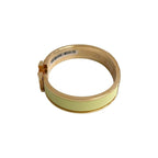 Hermes Click H Bracelet Bangle Accessories Gold Yellow — view 4