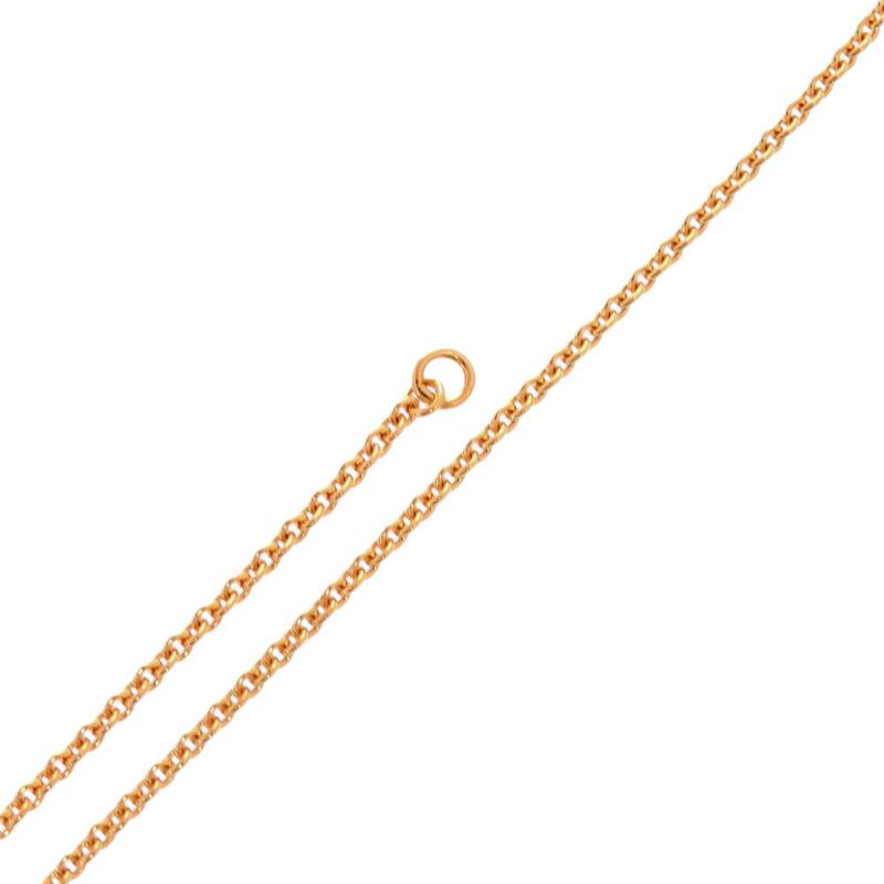 Hermes Col H GP Swift Mauve Pale Gold Hardware Necklace 0834 — view 6
