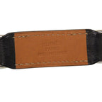Hermes Necklace Box Chain Vauvalenier Metal Black Choker 0930 — view 4