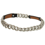 Hermes Necklace Box Chain Vauvalenier Metal Black Choker 0930 — view 3