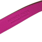 Hermes Dubretour Infini Medor Leather Metal Orange Purple Bicolor Bracelet 0160 — view 9