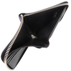 Fendi Chain 7 M0197 Leather Blue Bifold Wallet 1367 — view 5