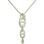 Hermes Chaine D'ancre Ancienne 22 925 Silver Necklace 1191 — view 4