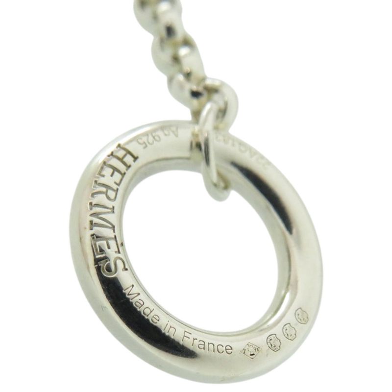 Hermes Chaine D'ancre Ancienne 22 925 Silver Necklace 1191 — view 8