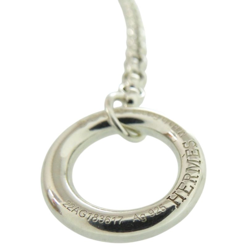 Hermes Chaine D'ancre Ancienne 22 925 Silver Necklace 1191 — view 7