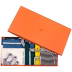 Hermes Carre Geant 140 MORS A Jouets Horsebit Cashmere Silk Black Scarf — view 2