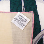 Hermes Carre Geant 140 MORS A Jouets Horsebit Cashmere Silk Black Scarf — view 4