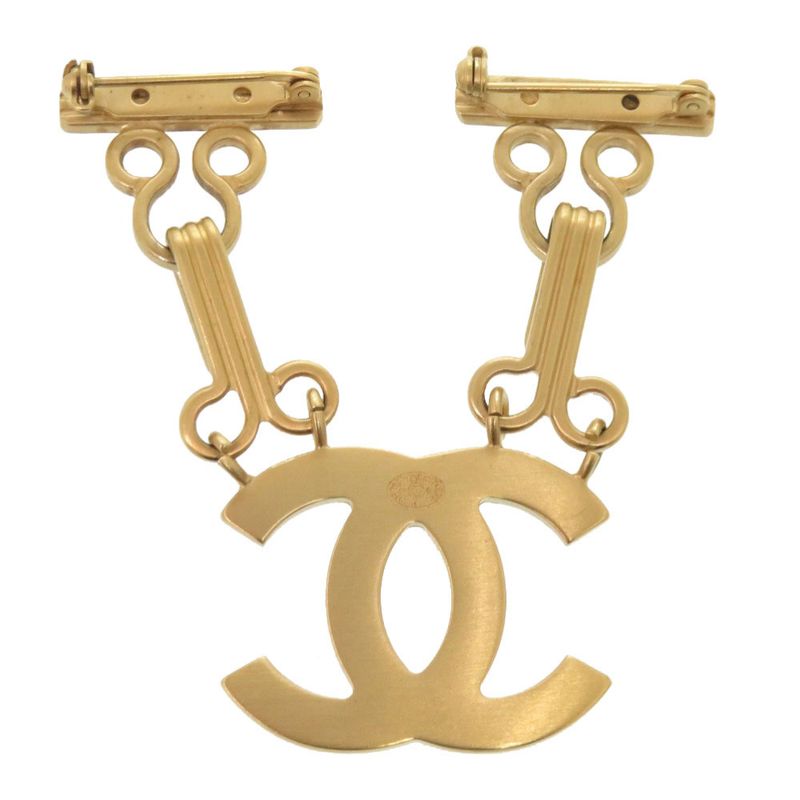 Chanel Coco Mark Gold 03 a Brooch Accessories 0935 — view 3