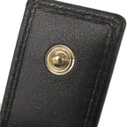 Gucci Long Wallet Diamante Fabric Leather Wool Black and Brown Gold Hardware — view 9