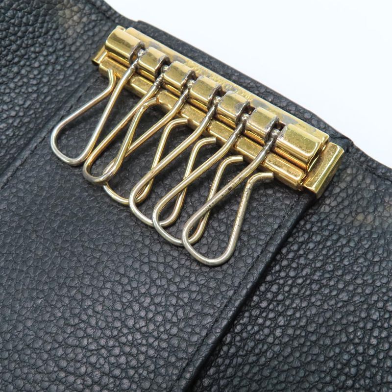 Louis Vuitton Key Case Multicles 6 Monogram Empreinte Initial — view 6