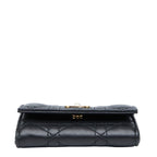 Dior Cannage Jolie Grisine S3102 Unjb Black Lambskin — view 3