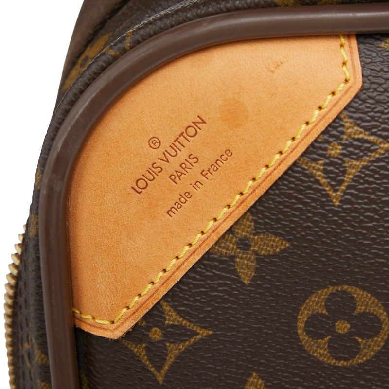 Louis Vuitton Monogram Satellite 53 Suitcase Travel Bag Brown — view 9