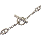 Hermes Chaine D'ancre 925 Silver Necklace 1411 — view 8