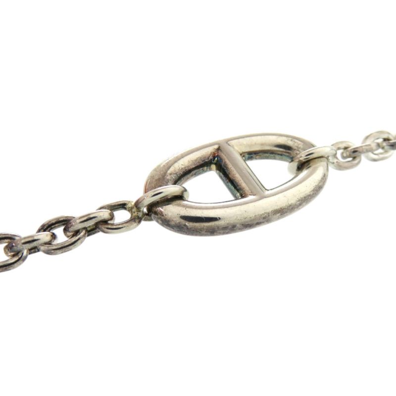 Hermes Chaine D'ancre 925 Silver Necklace 1411 — view 7