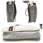 Gucci Sherry Line White Leather Shoulder Bag Messenger — view 9