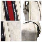 Gucci Sherry Line White Leather Shoulder Bag Messenger — view 7