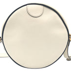Gucci Adidas Collaboration Marmont White Black Leather Shoulder Bag — view 2