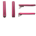 Hermes Azap Long Silk Inn Pink Rose Tillian Silver Hardware Vaux Epson — view 9