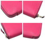 Hermes Azap Long Silk Inn Pink Rose Tillian Silver Hardware Vaux Epson — view 3