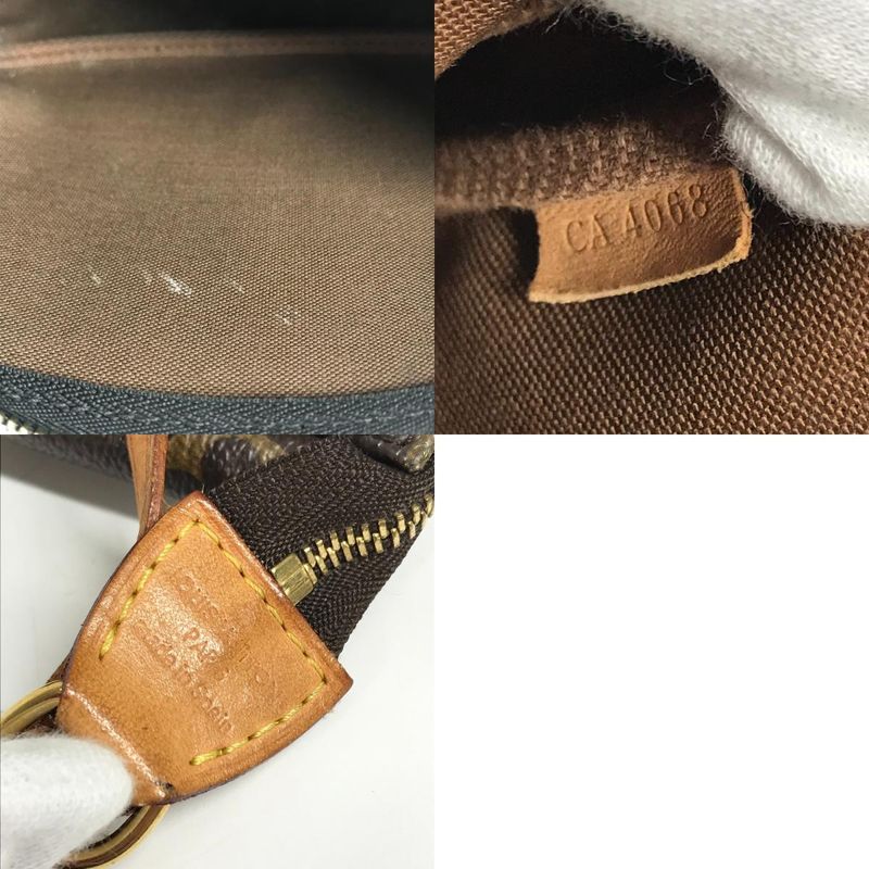 Louis Vuitton Pochette Accessoire Monogram Canvas Brown — view 9