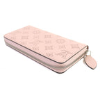 Louis Vuitton Mahina Monogram Zippy Wallet Leather Long Magnolia — view 4