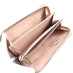 Louis Vuitton Mahina Monogram Zippy Wallet Leather Long Magnolia — view 6