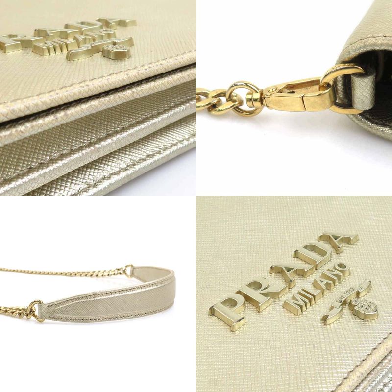 Prada Chain Wallet Shoulder Bag — view 9