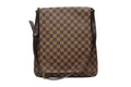 Louis Vuitton Musette Salsa Damier Long Strap Shoulder Bag Brown Gold
